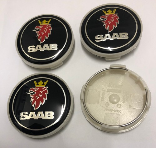 Saab alloy wheel hub centre - 4x,