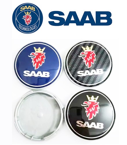 Saab alloy wheel centre hub - alloy,