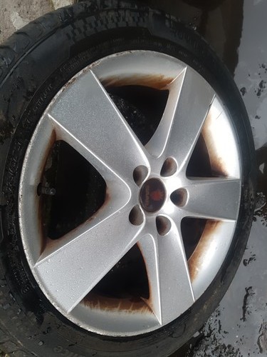 Saab 5 spoke 17 - 17, inch