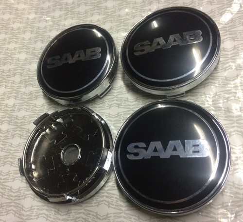 Saab alloy wheel hub centre - 4x,