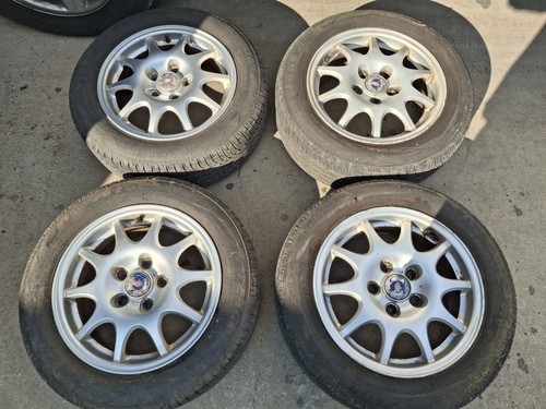 Saab inch alloy wheels - saab, 15