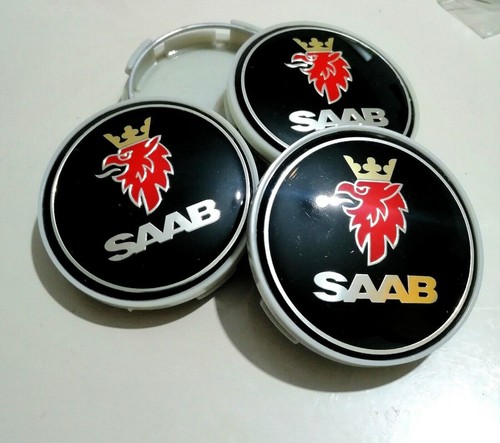 Saab black 62mm 63mm - saab,